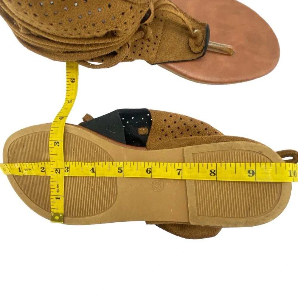 Bohemian Tassel Sandals; 39/ 8 - Picture 10 of 11